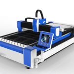 เครื่องตัดไฟเบอร์เลเซอร์ 500w สำหรับสแตนเลส / ms ความเร็วสูง 100m / นาที