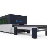 เครื่องตัดเลเซอร์ไฟเบอร์โลหะอัจฉริยะส่งราบรื่นความแข็งแกร่งที่ดี