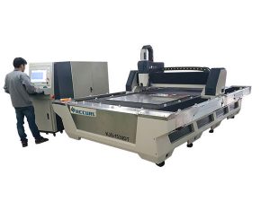 เต็มล้อมรอบ cnc เครื่องตัดไฟเบอร์เลเซอร์ 1000 วัตต์ 1080nm เลเซอร์