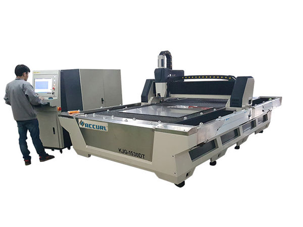 เต็มล้อมรอบ cnc เครื่องตัดไฟเบอร์เลเซอร์ 1000 วัตต์ 1080nm เลเซอร์