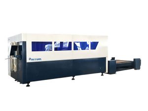 แพลตฟอร์มเดียว cnc เครื่องตัดไฟเบอร์เลเซอร์, เครื่องตัดแผ่นโลหะ