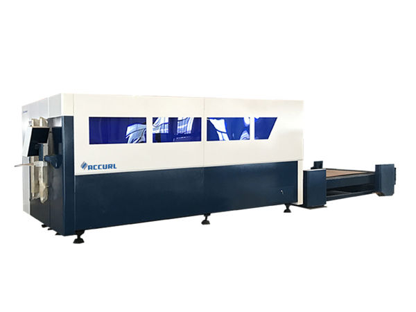 แพลตฟอร์มเดียว cnc เครื่องตัดไฟเบอร์เลเซอร์, เครื่องตัดแผ่นโลหะ